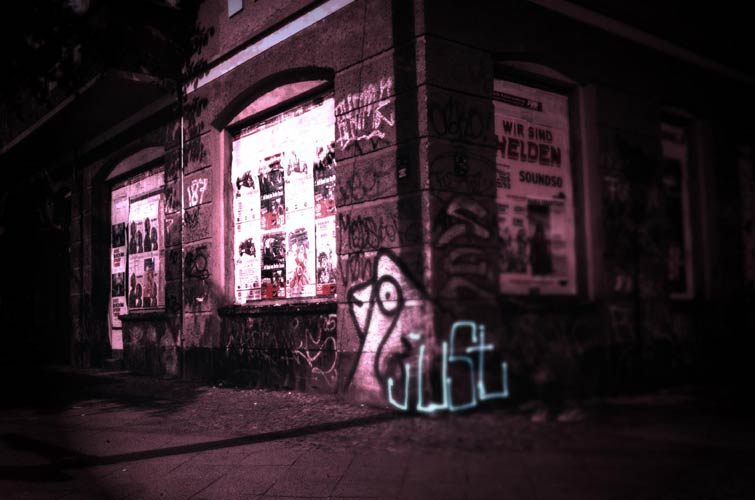 just | light | night | berlin | germany