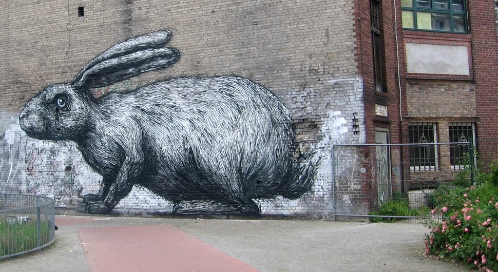 roa | rabbit | berlin | germany