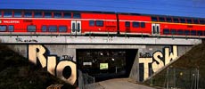 riots | train | bridge | germany (13 votes)