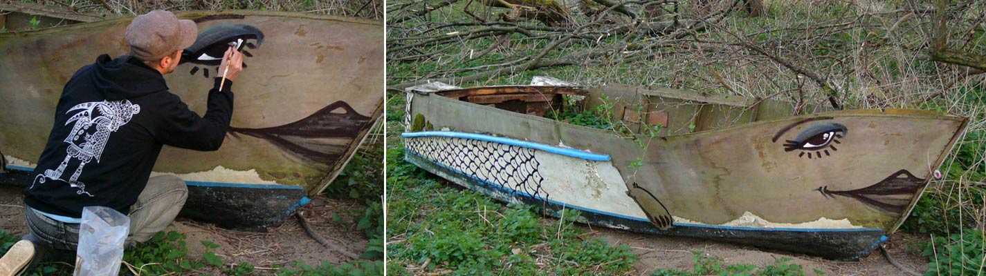 zonenkinder | boat | action | germany