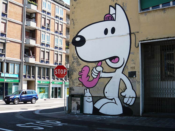 cento | dog | venezia | italy