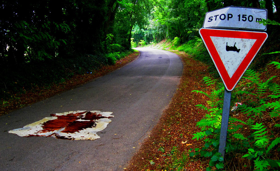elfo | roadsign | italy