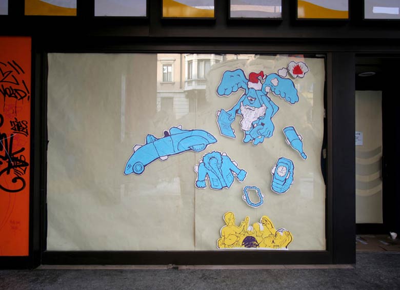 santy | milano | blue
