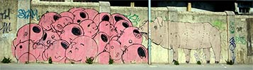 blu | pink | pig | bologna | italy (9 votes)