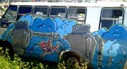 yeox | poesiavisual | blue | bus | mexico (61 votes)