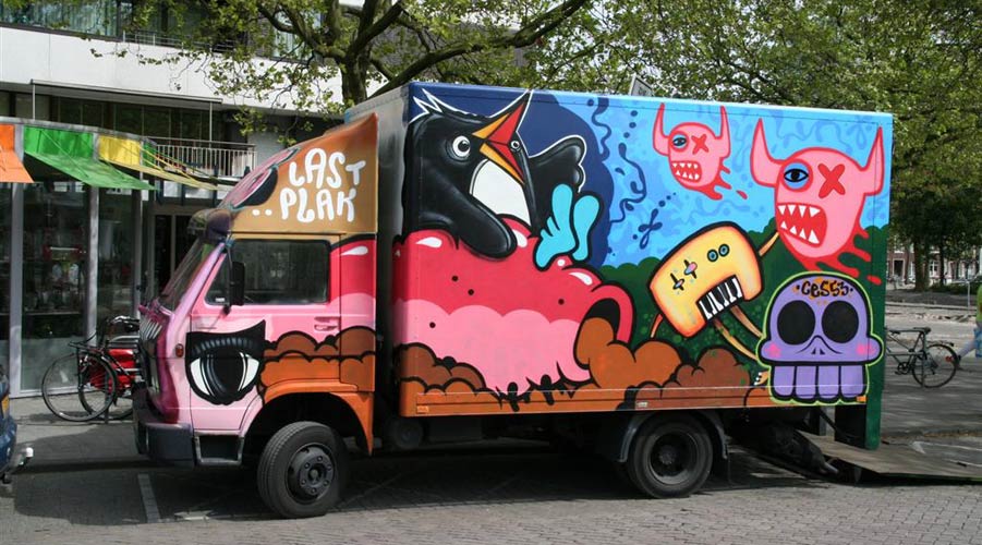 lastplak-crew | truck | rotterdam | netherlands