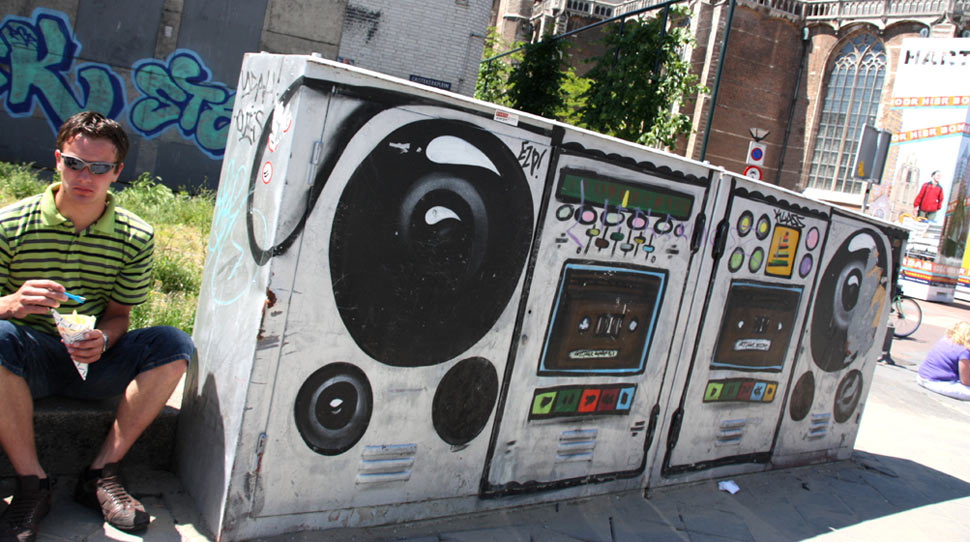 lastplak | boombox | rotterdam | 3-d | netherlands