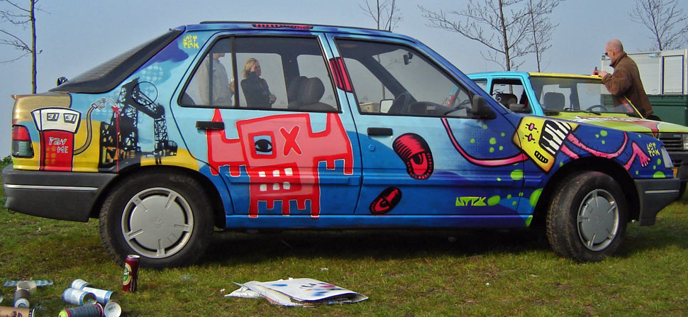 lastplak | car | maassluis | netherlands