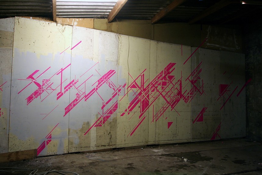 graphic-surgery | geometry | abstract | pink | utrecht | netherlands