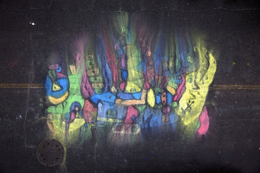 500m | floor | chalk | montreal | canada | north-america