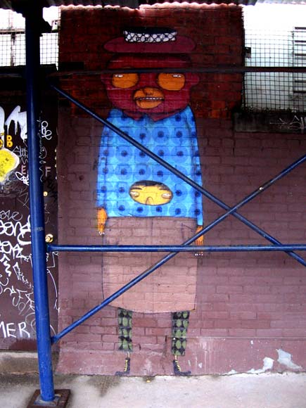 osgemeos | williamsburg | redbricks | nyc