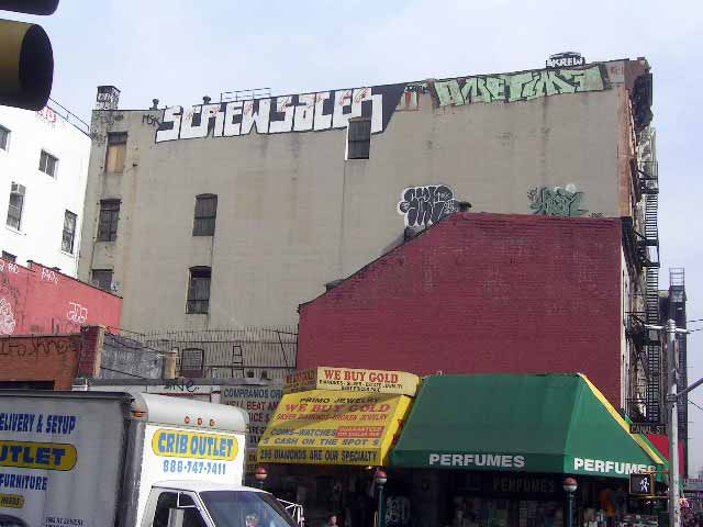 screw | sacer | onetime | roller | roof | nyc