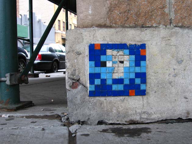 spaceinvader | manhattan | nyc