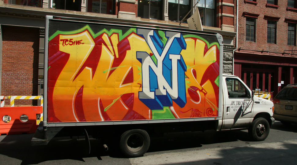 wane | yellow | truck | nyc