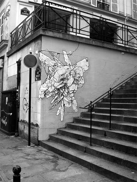 duster132 | b-w | robot | paris