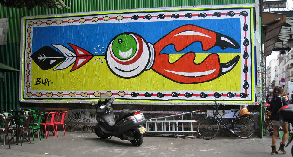 bla | lemur | billboard | paris