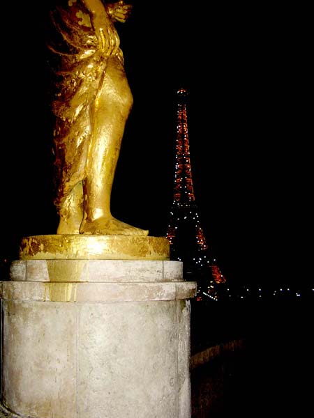 iam | gold | eiffel | paris