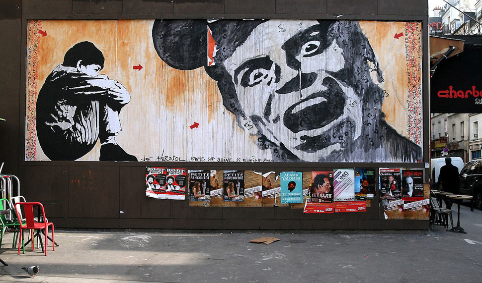 jef-aerosol | lemur | billboard | paris