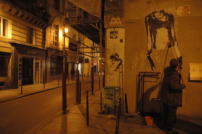 mezzoforte | spaceinvader | night | action | paris