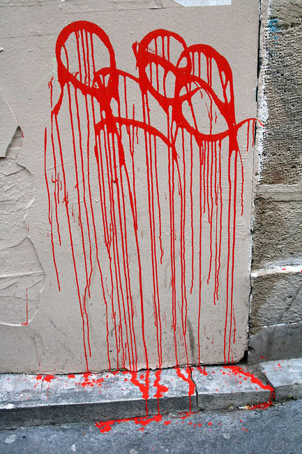onea | red | tags | drips | paris