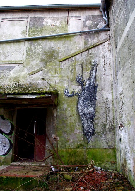 roa | bird | paris