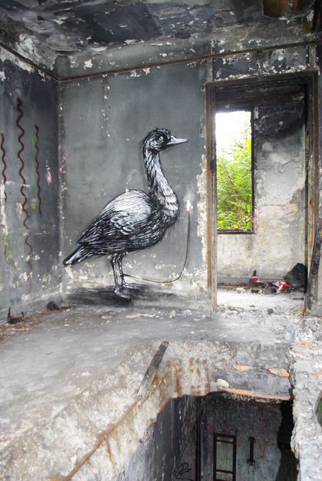 roa | bird | paris