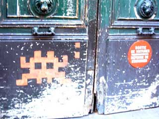 spaceinvader | paris