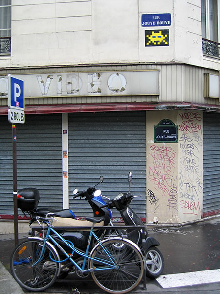 spaceinvader | paris