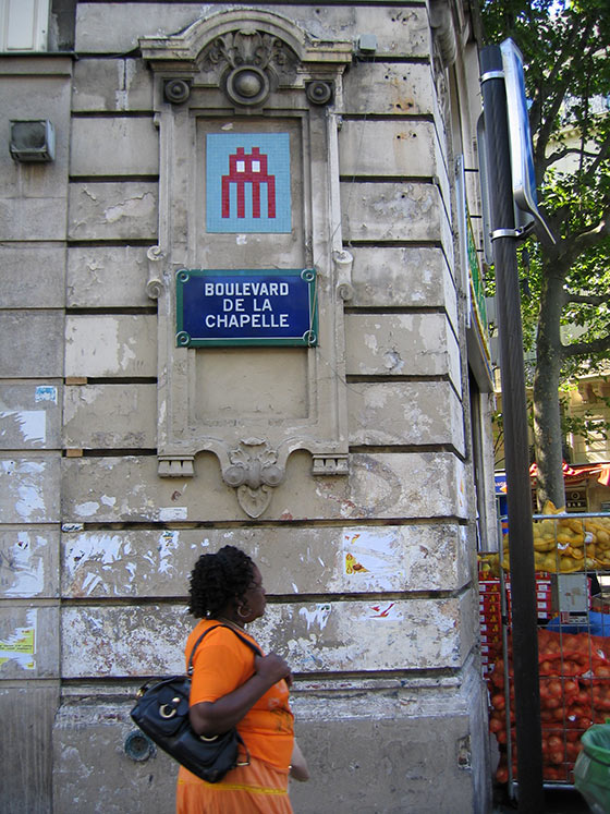 spaceinvader | paris
