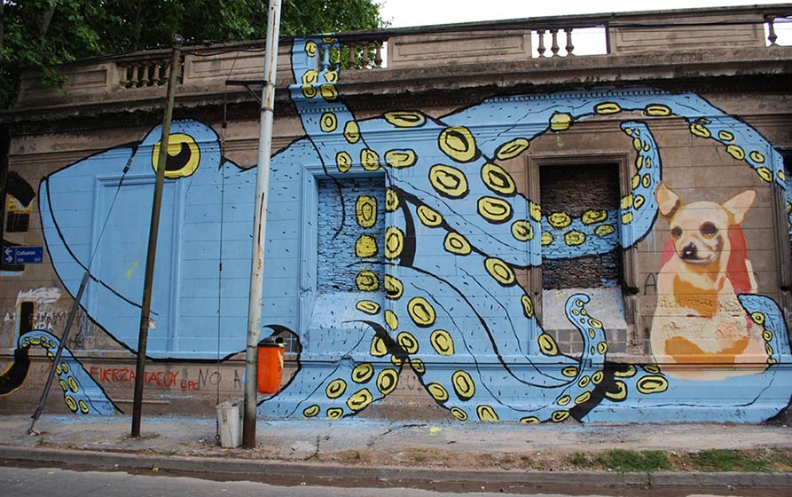 gualicho | ever | octopus | blue | buenosaires | argentina | south-america