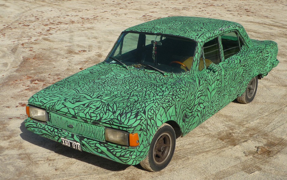 gualicho | car | green | argentina | south-america