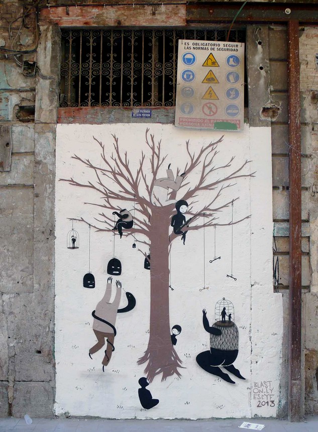 blast | only | escif | valencia | tree | spain