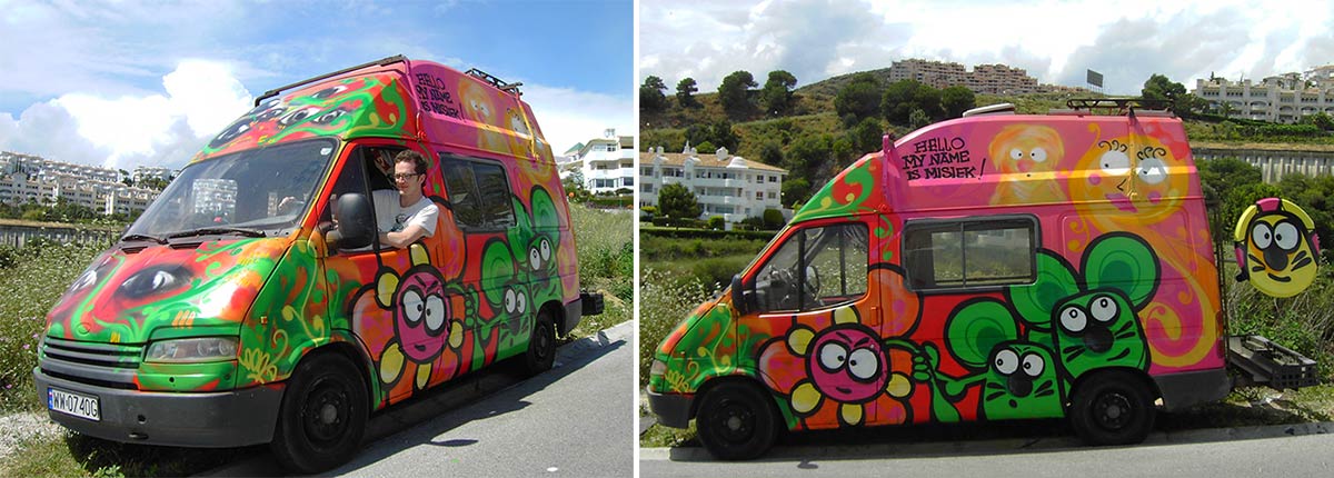 franek | mysza | truck | spain