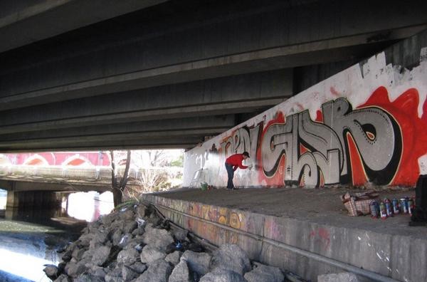glub | action | bridge | madrid | spain