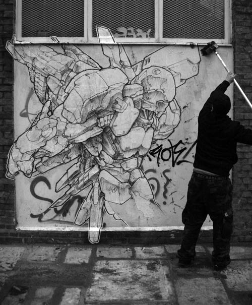 duster132 | action | b-w | london | ukingdom
