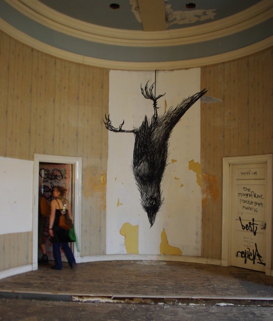 roa | brighton | bird | ukingdom