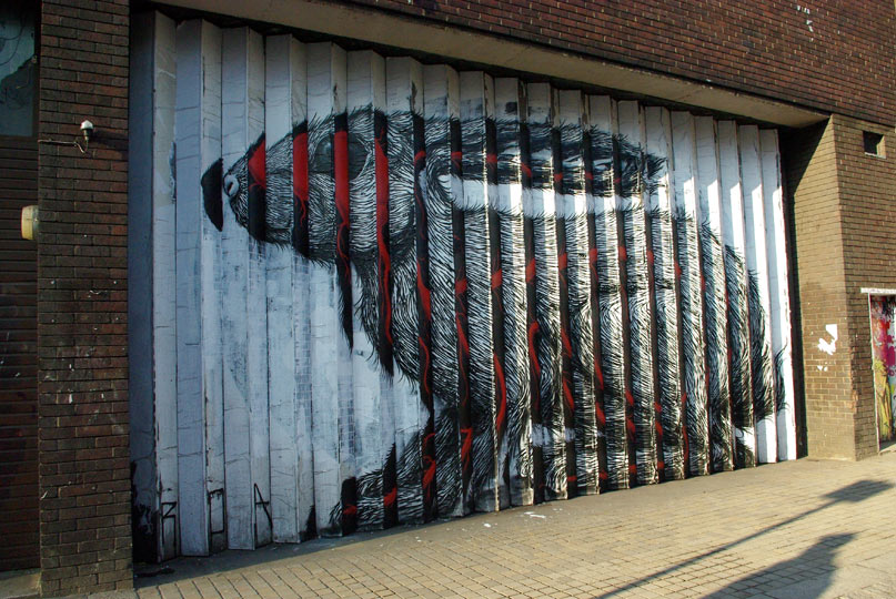 roa | rabbit | london | ukingdom