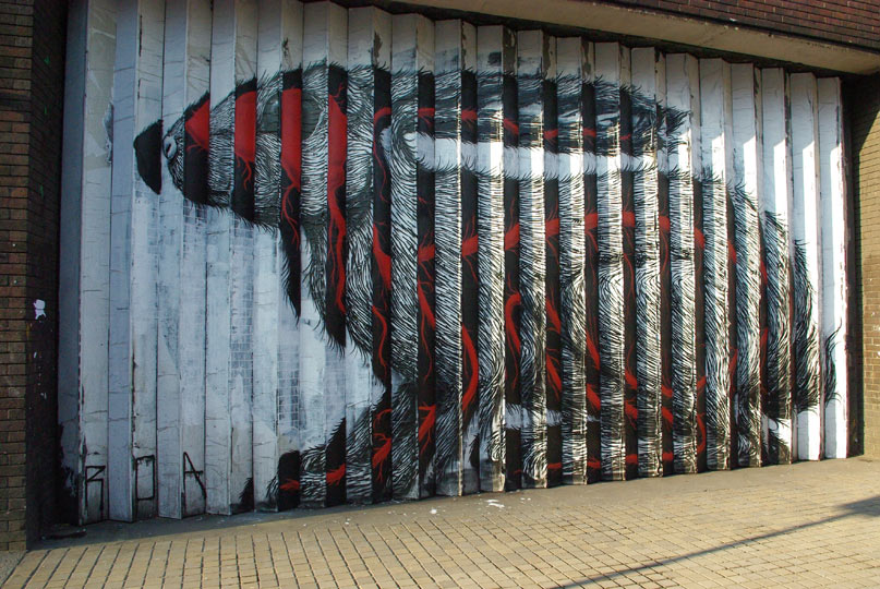 roa | rabbit | london | ukingdom