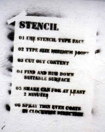 stencil | how | brighton | ukingdom