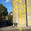 banksy | yellow | flower | ukingdom (103 votes)
