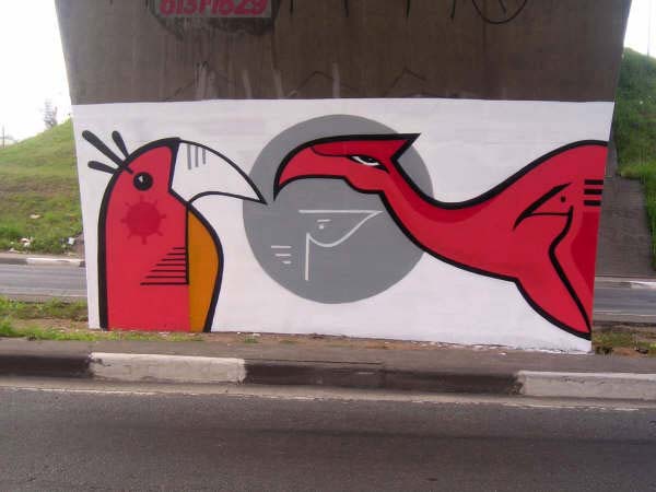 emol | saopaulo | red | bird | brazil | various