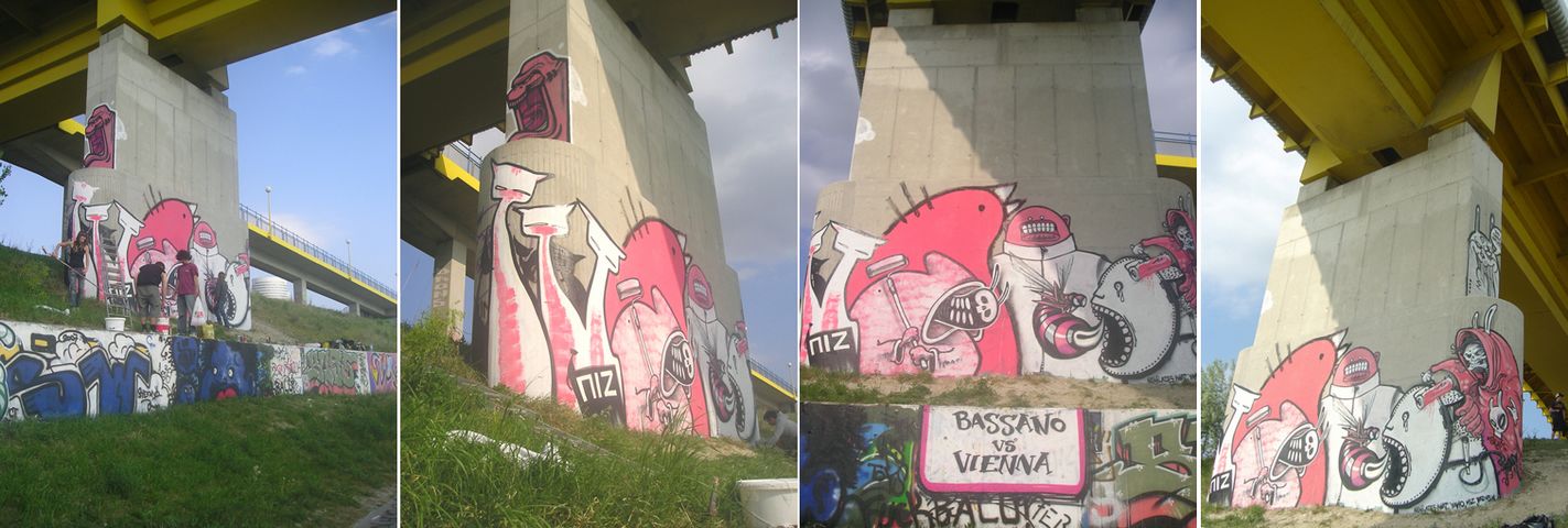 miz | bronson | knore | koes | yano | nychos | wien | austria | bridge | various
