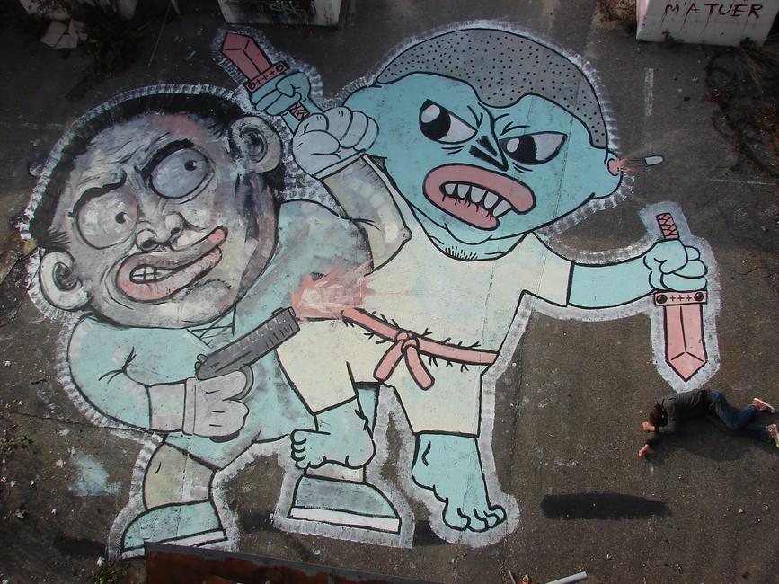 stano | knife | floor | deadman | geneve | switzerland | various