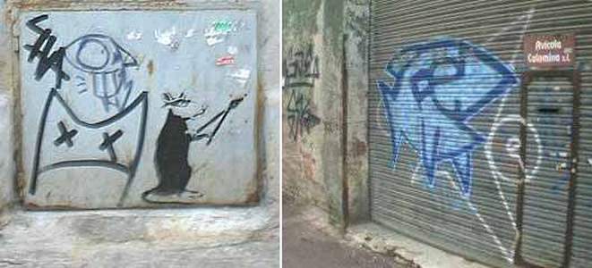  pez chanoir banksy shutters barcelona