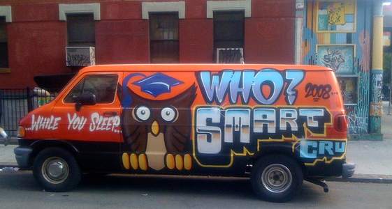  smart-crew truck owl nyc