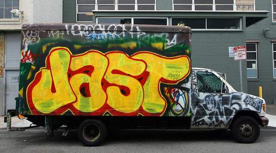  jast yellow truck sanfrancisco california