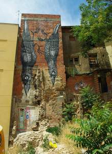  roa eltono bird zaragoza spain