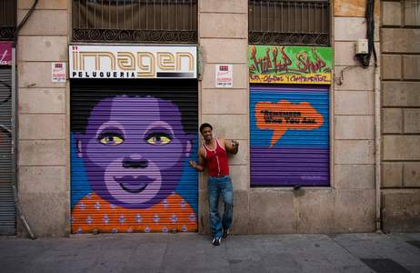  chase shutters purple barcelona