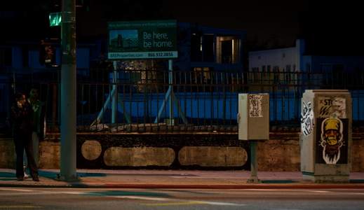  linelinedot night losangeles california