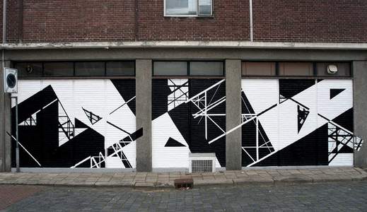  graphic-surgery geometry black white netherlands